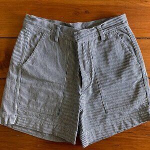 Farewell Frances Utility Short Railroad Stripes